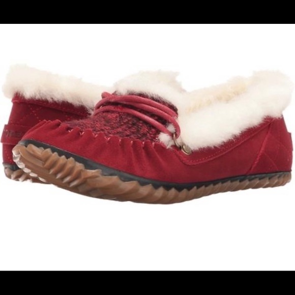 SOREL Out ‘N About slipper (Red Dahlia) size 8 - Picture 2 of 2